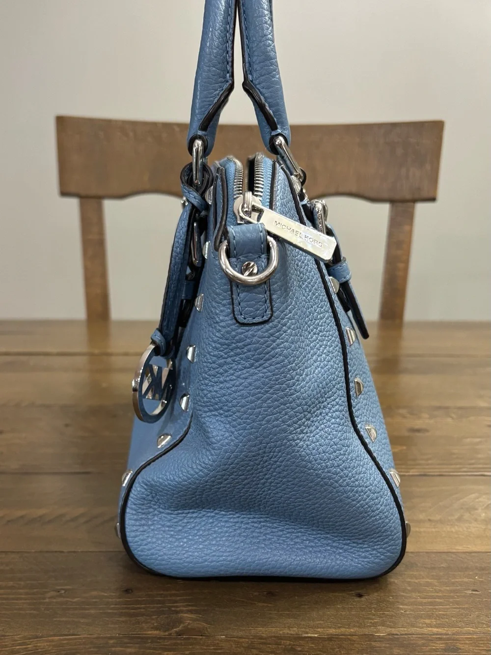 Michael Kors Ciara Studded Satchel
